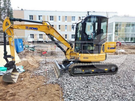 Техническое обслуживание мини-экскаватора XCMG XE35U - 2
